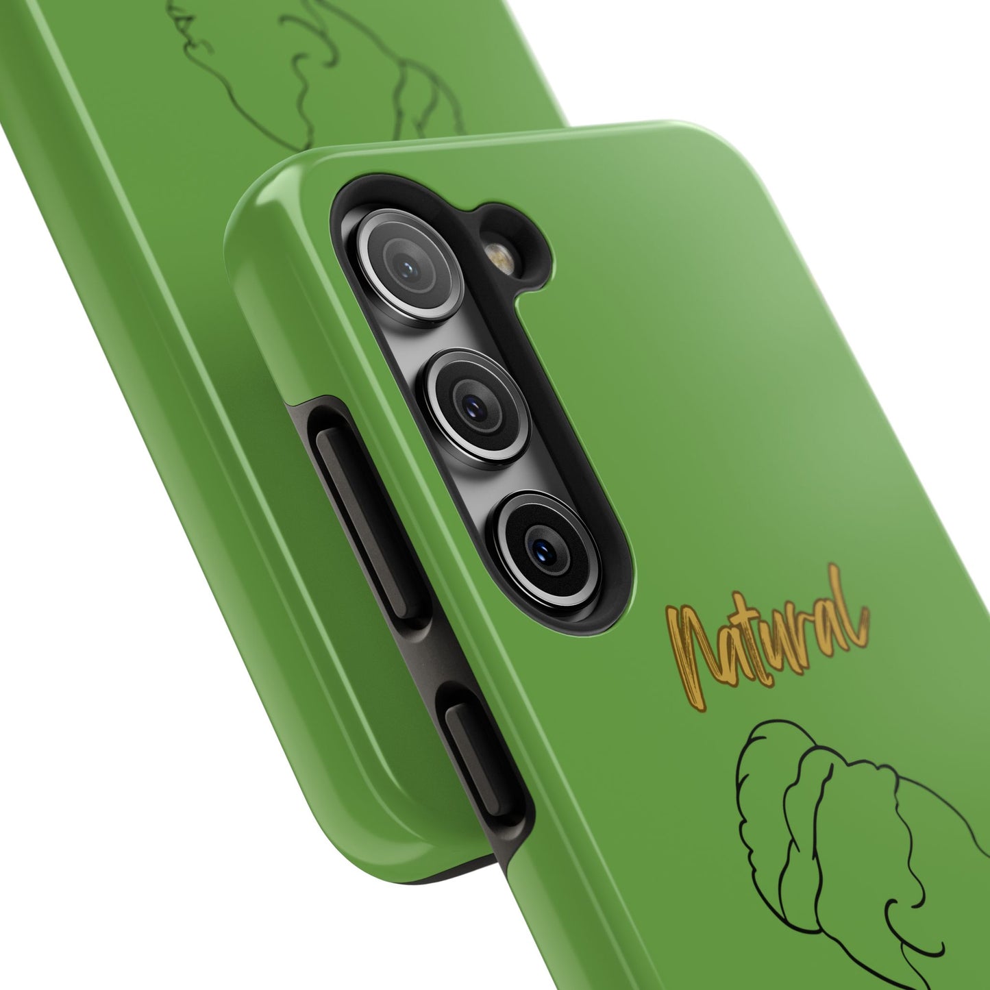 Natural Woman Mixed (BL)Tough Phone Cases GREEN