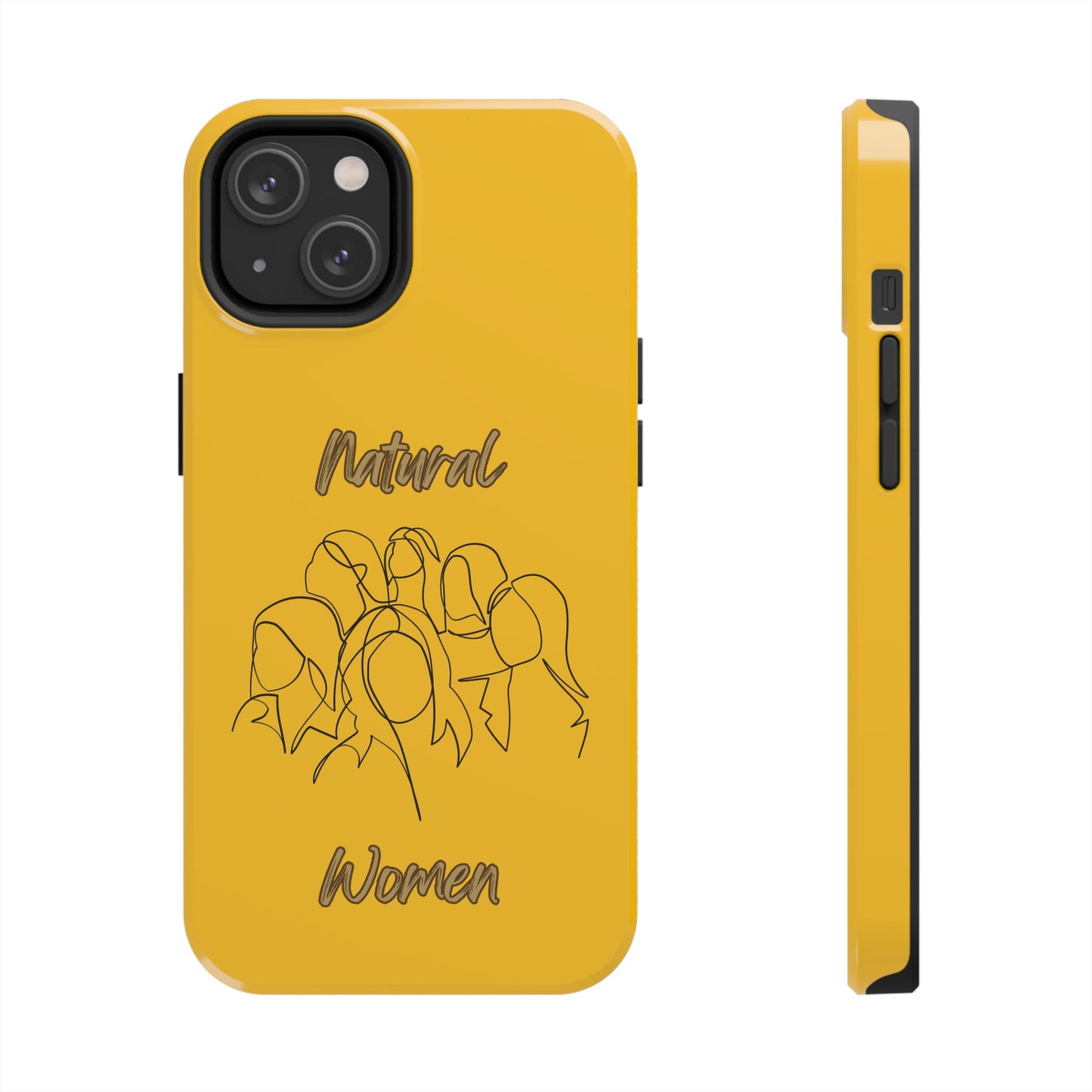 Natural Woman Professionals (BL)Tough Phone Cases YELLOW