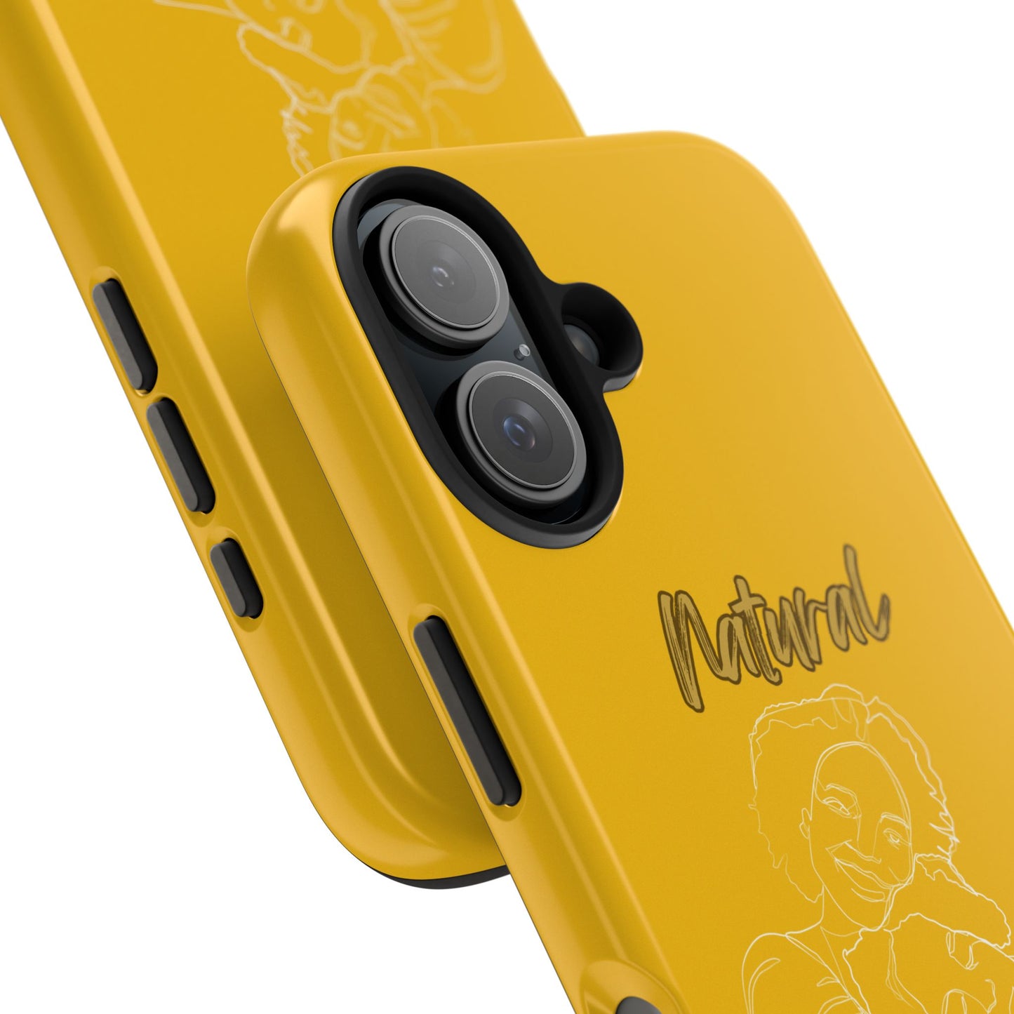 Natural Woman Loving Embrace (WL)Tough Phone Cases YELLOW