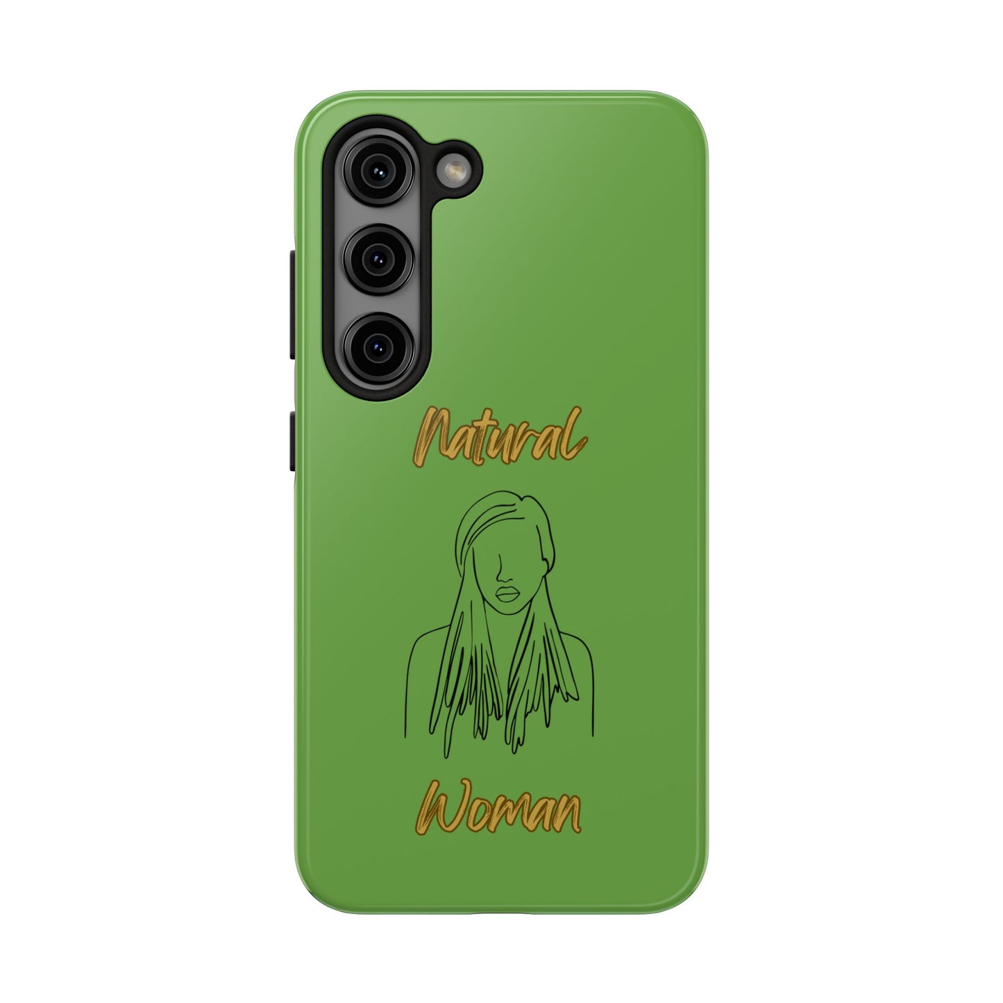 Natural Woman Content (BL)Tough Phone Cases GREEN