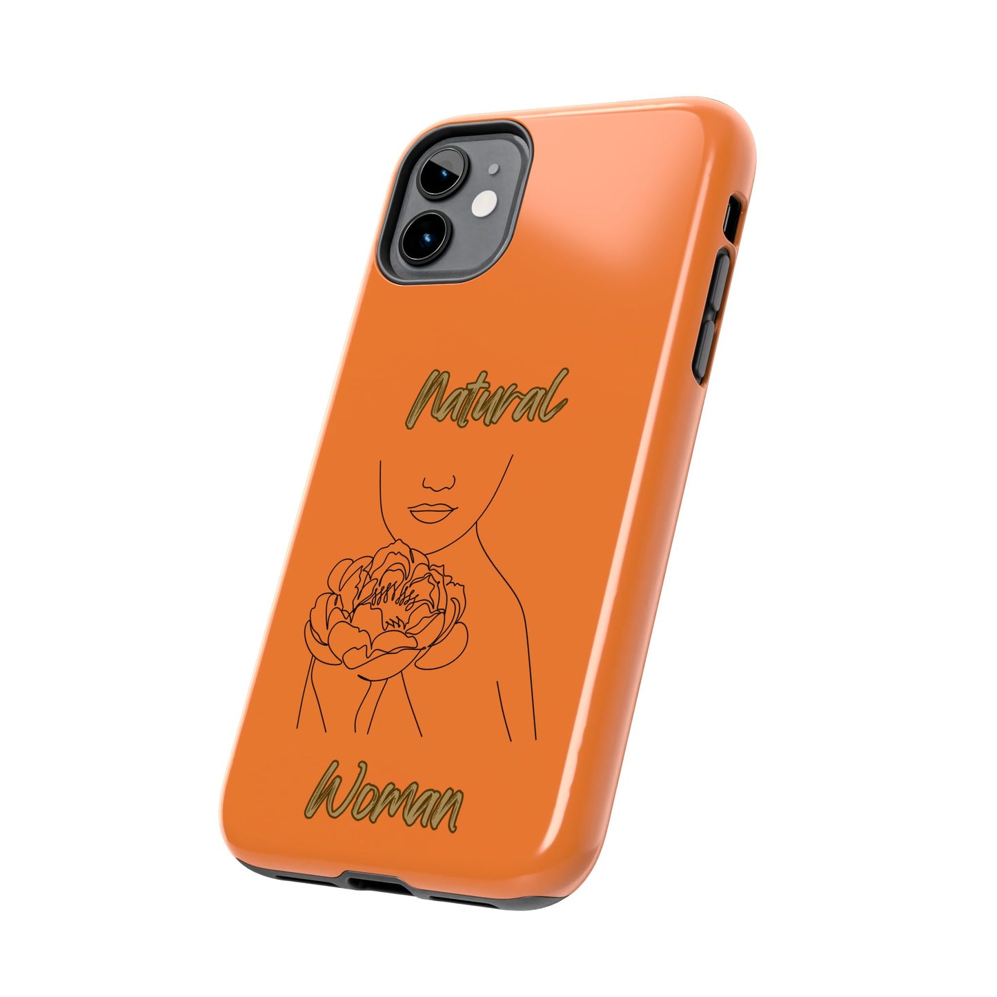 Natural Woman Kissed Flower (BL)Tough Phone Cases CRUSTA
