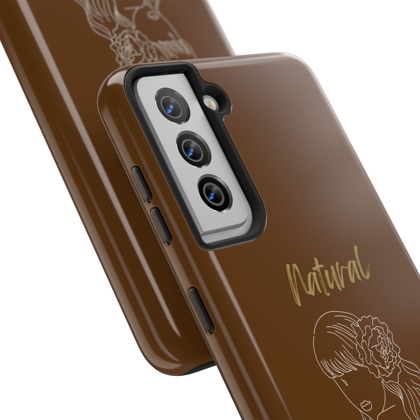 Natural Woman Newness (WL)Tough Phone Cases BROWN