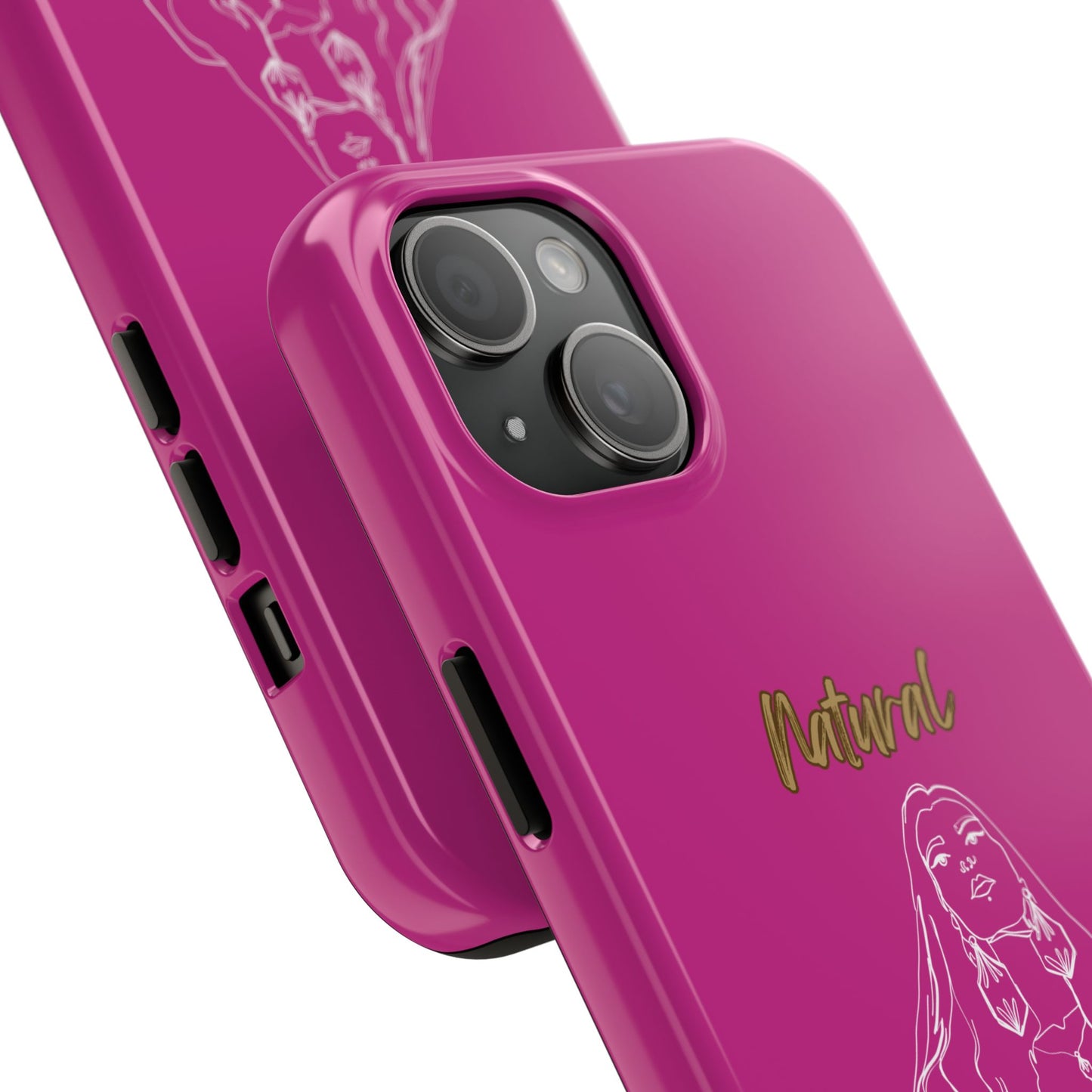 Natural Woman Thinking (WL)Tough Phone Cases PINK