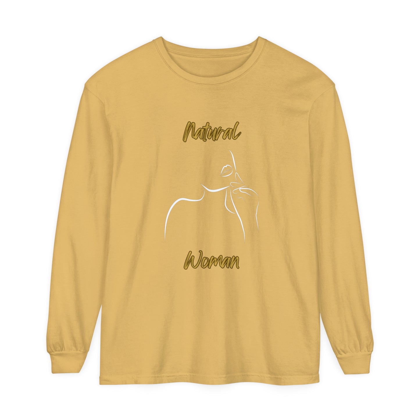 Natural Woman Chin Up (WL) Long Sleeve T-Shirt