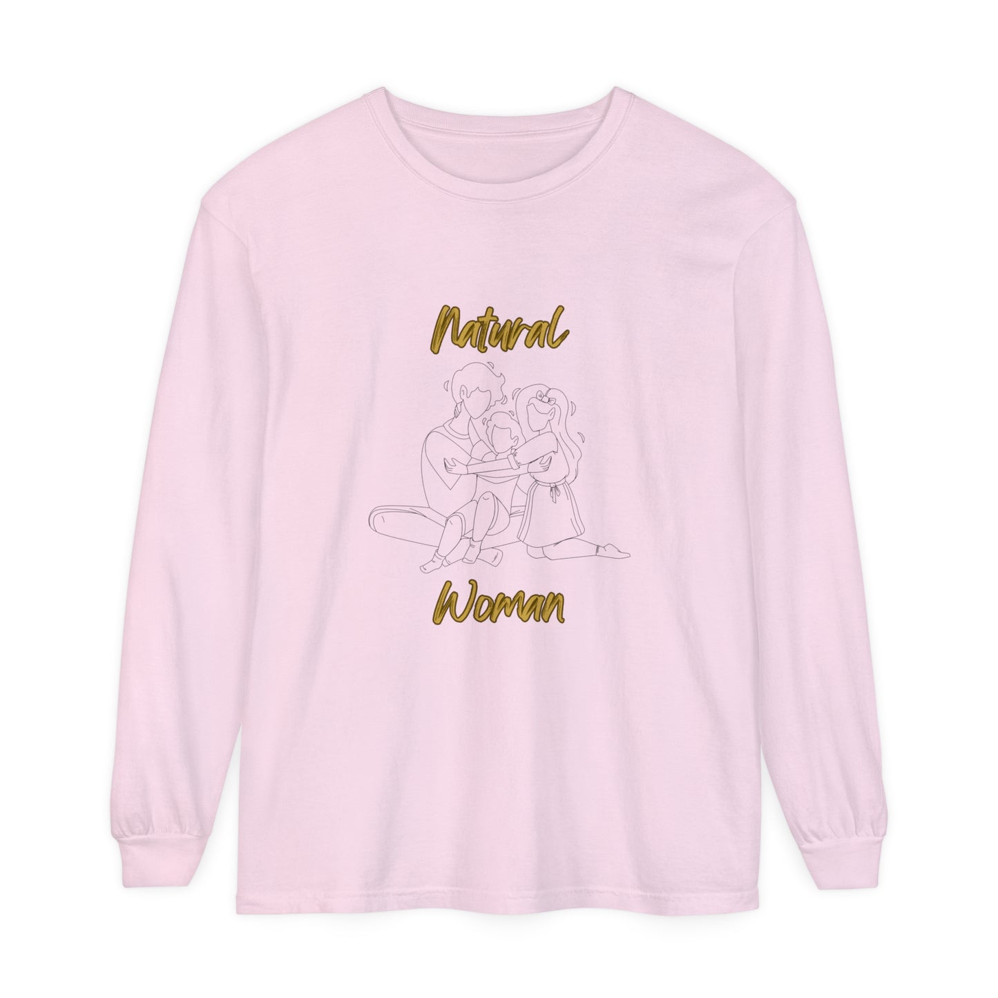 Natural Woman Bear Hugs (BL) Long Sleeve T-Shirt