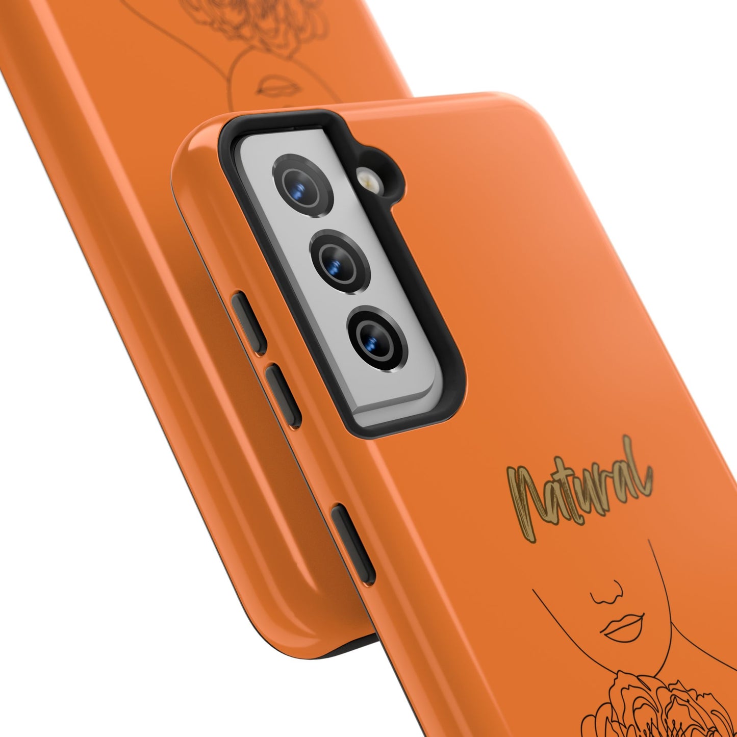 Natural Woman Kissed Flower (BL)Tough Phone Cases CRUSTA