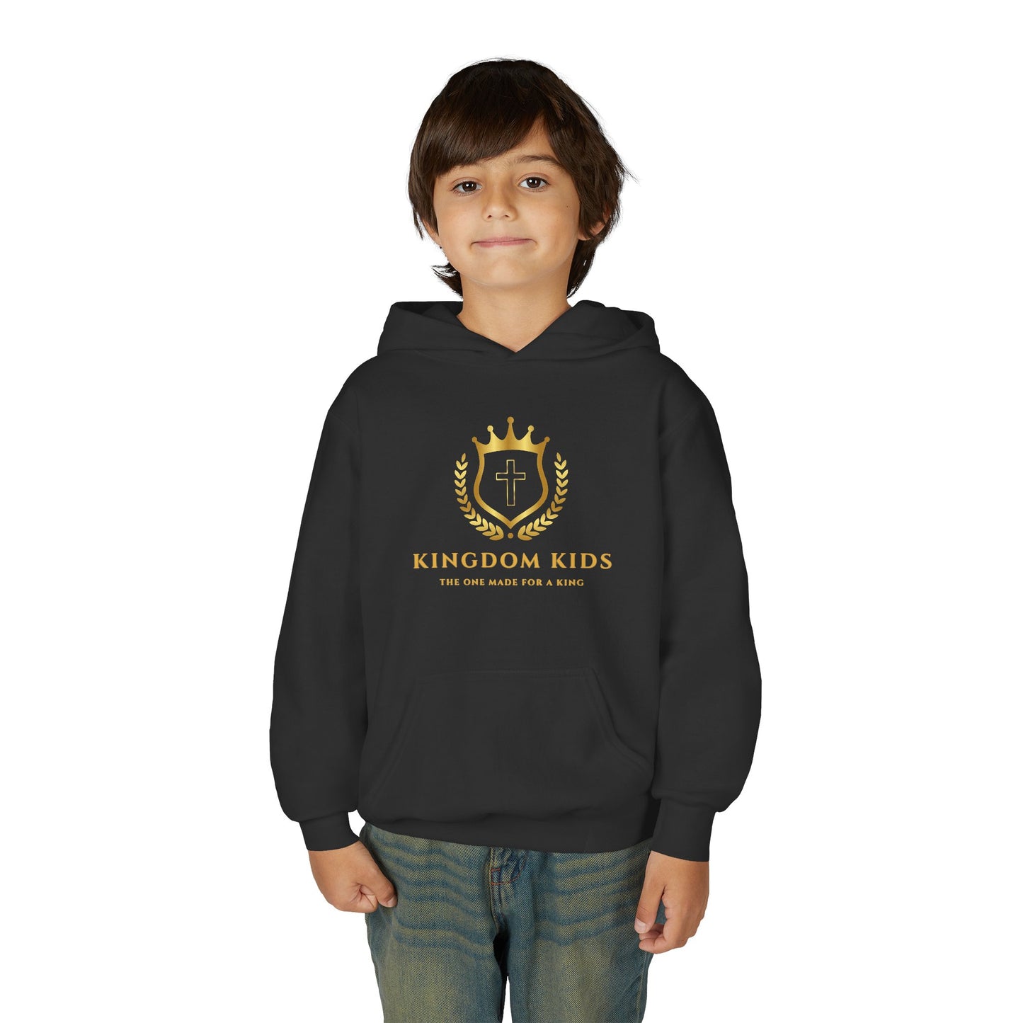 Kingdom Kids Crown Hoodie - Youth Heavy Blend Sweatshirt
