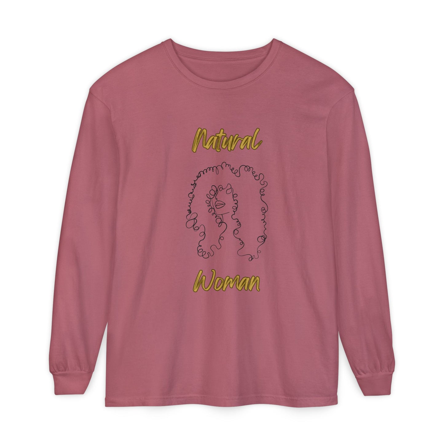 Natural Woman Spiral Flow (BL) Long Sleeve T-Shirt