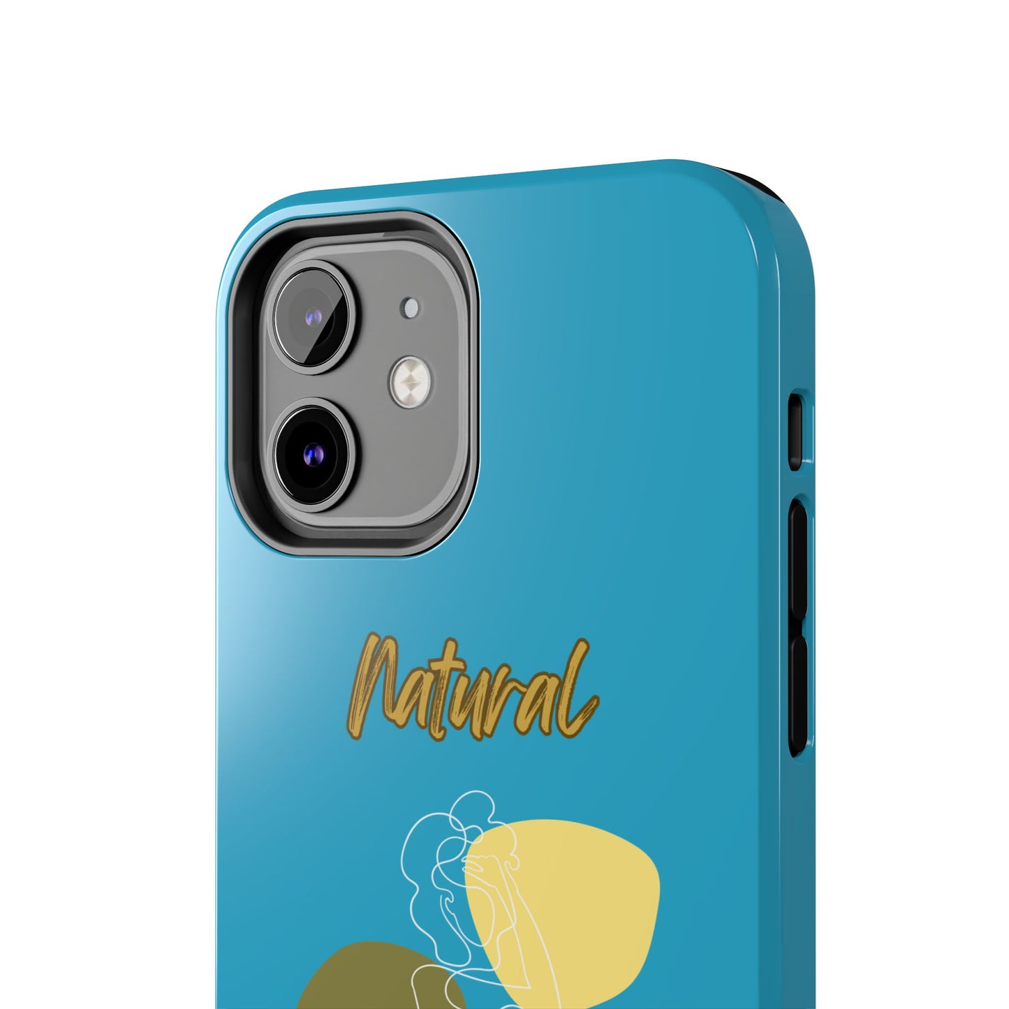 Natural Woman Colorful Pose (WL)Tough Phone Cases TURQUOISE