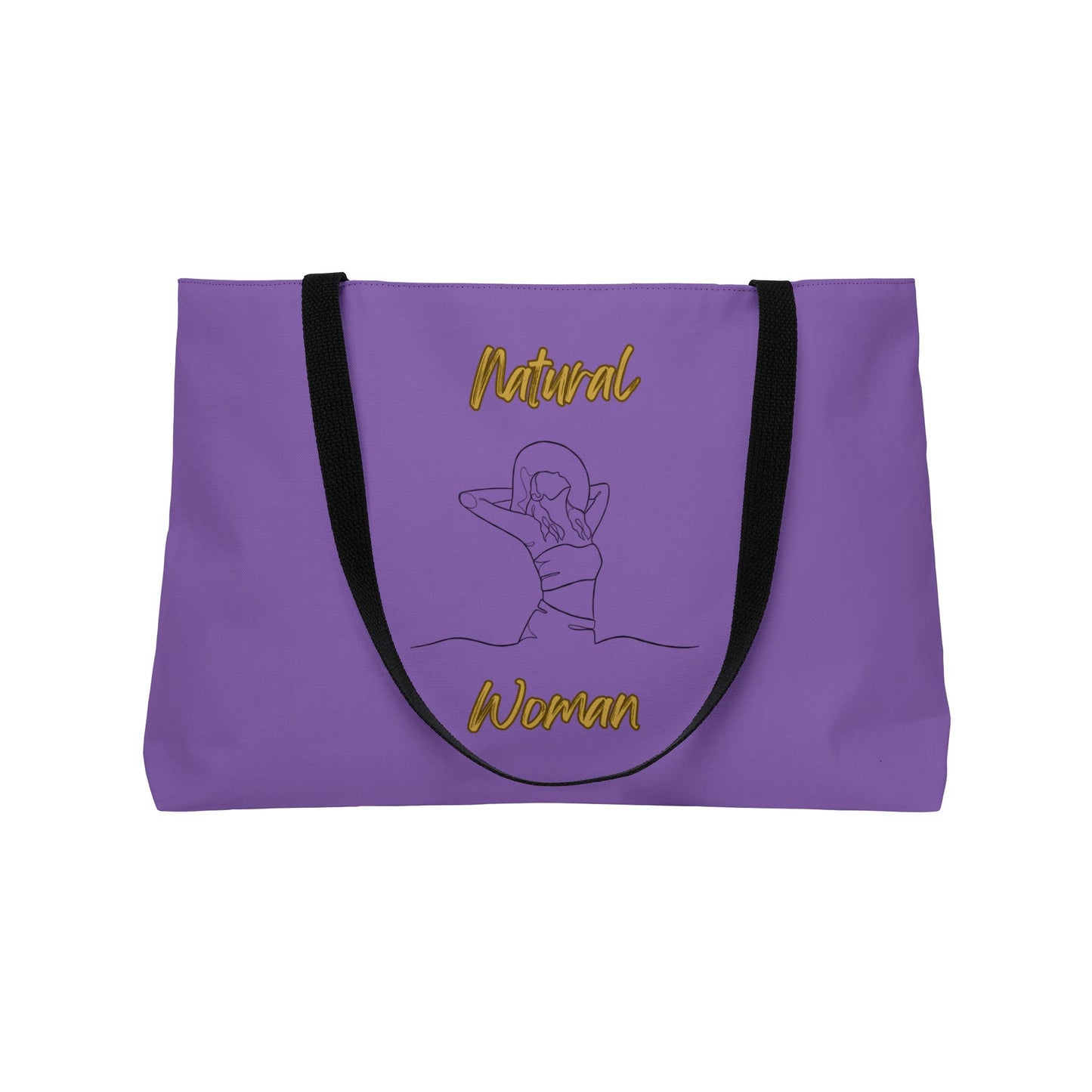 Natural Woman Sun Fun (BL) Weekender Tote Bag LIGHT PURPLE