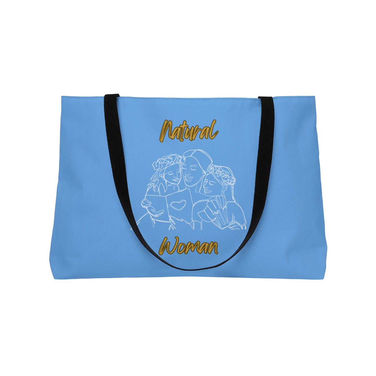 Natural Woman Me & My Girls (WL) Weekender Tote Bag LIGHT BLUE