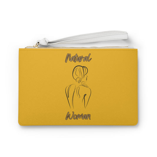 Natural Woman Back (BL) Clutch Bag YELLOW