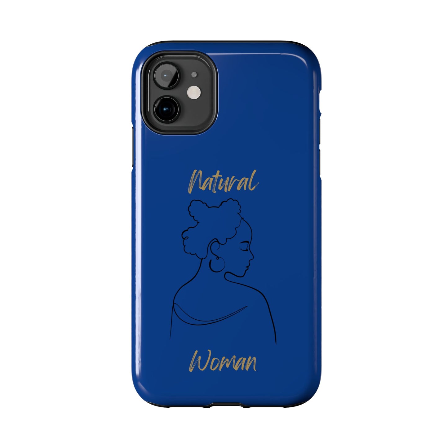 Natural Woman Twists (BL) Tough Phone Cases DARK BLUE