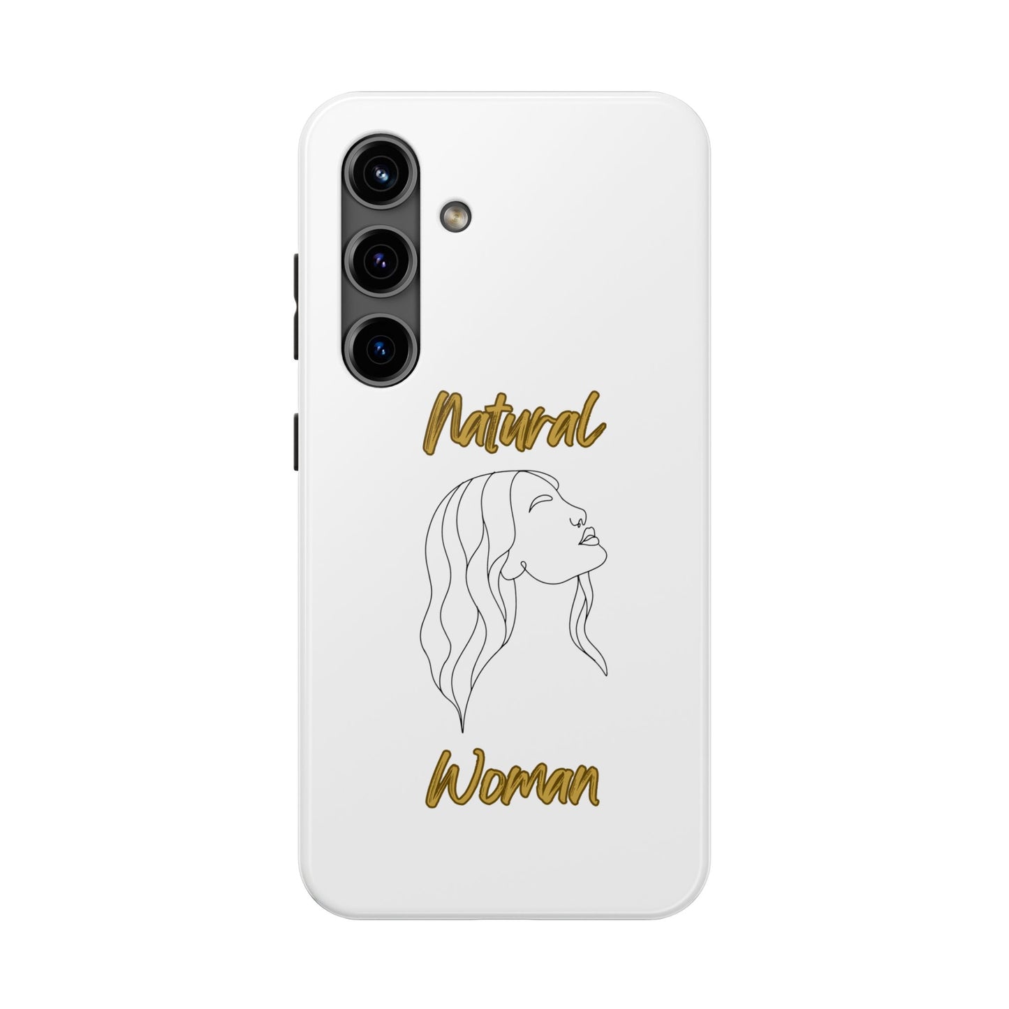 Natural Woman Breeze On Face (BL)Tough Phone Cases WHITE