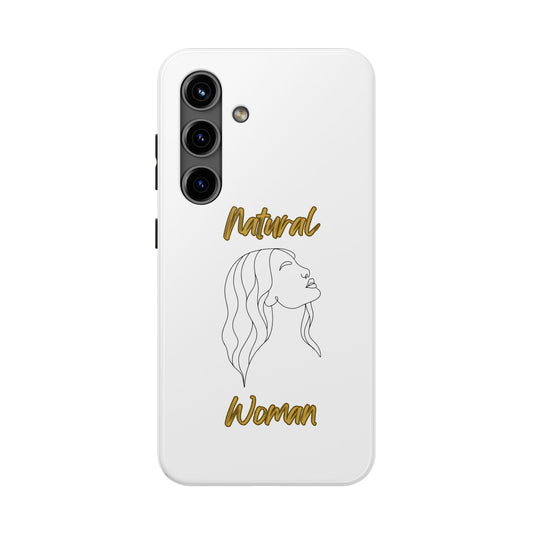 Natural Woman Breeze On Face (BL)Tough Phone Cases WHITE