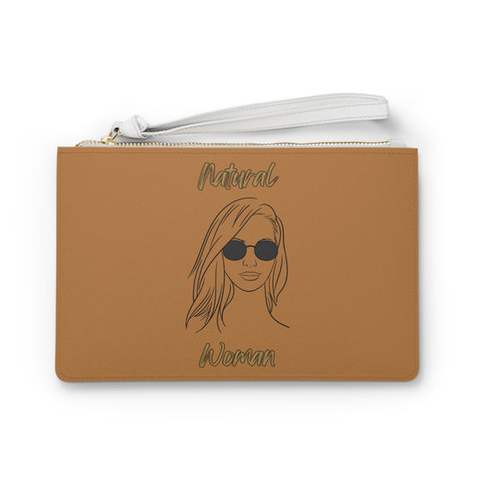 Natural Woman Shades (BL) Clutch Bag LIGHT BROWN