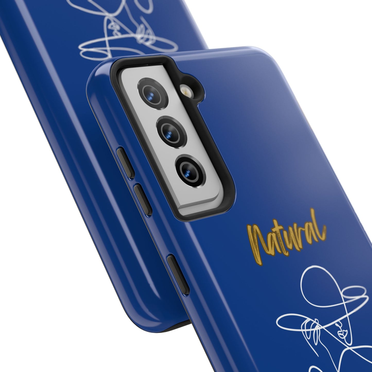Natural Woman An Original (WL)Tough Phone Cases DARK BLUE