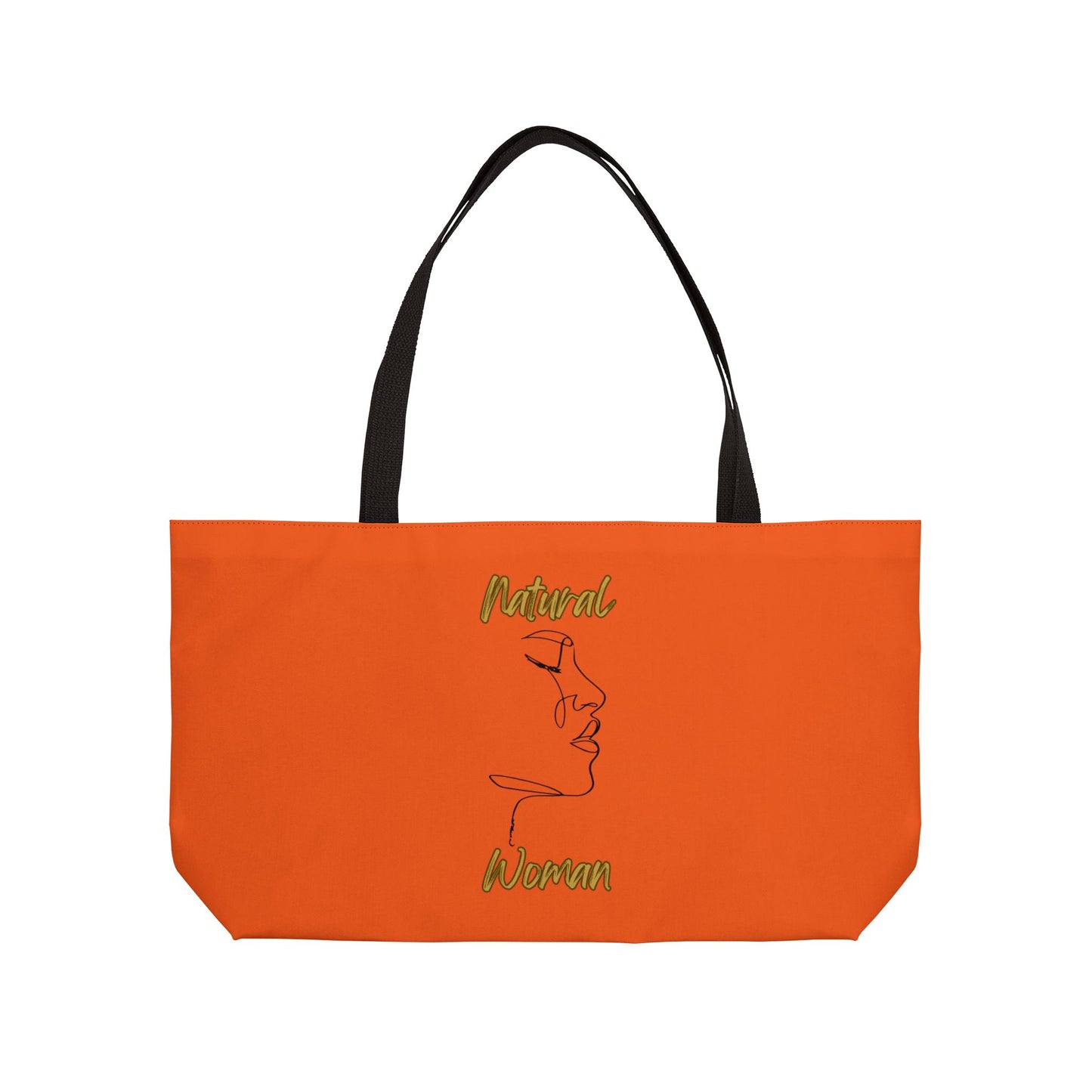 Natural Woman Timeless (BL) Weekender Tote Bag ORANGE