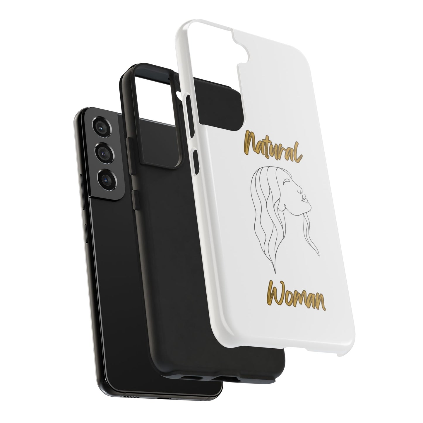 Natural Woman Breeze On Face (BL)Tough Phone Cases WHITE
