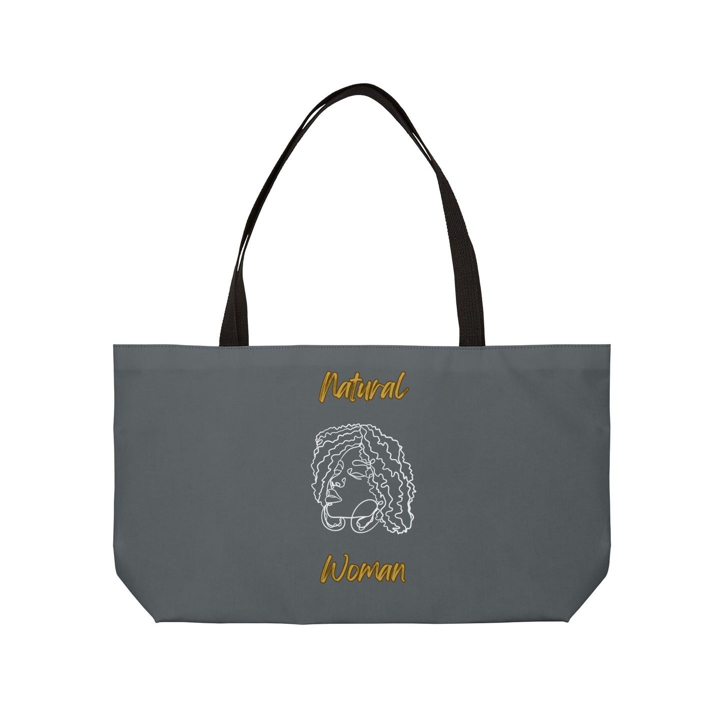 Natural Woman Naturally Me (WL) Weekender Tote Bag DARK GREY