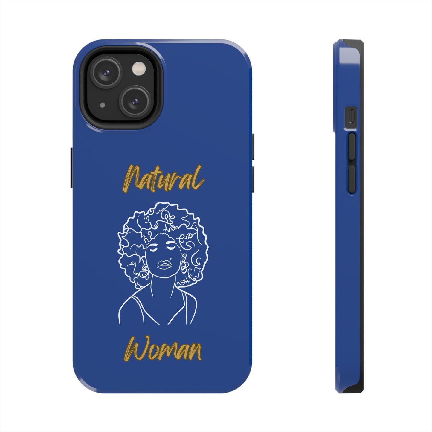 Natural Woman All About Me (WL)Tough Phone Cases DARK BLUE