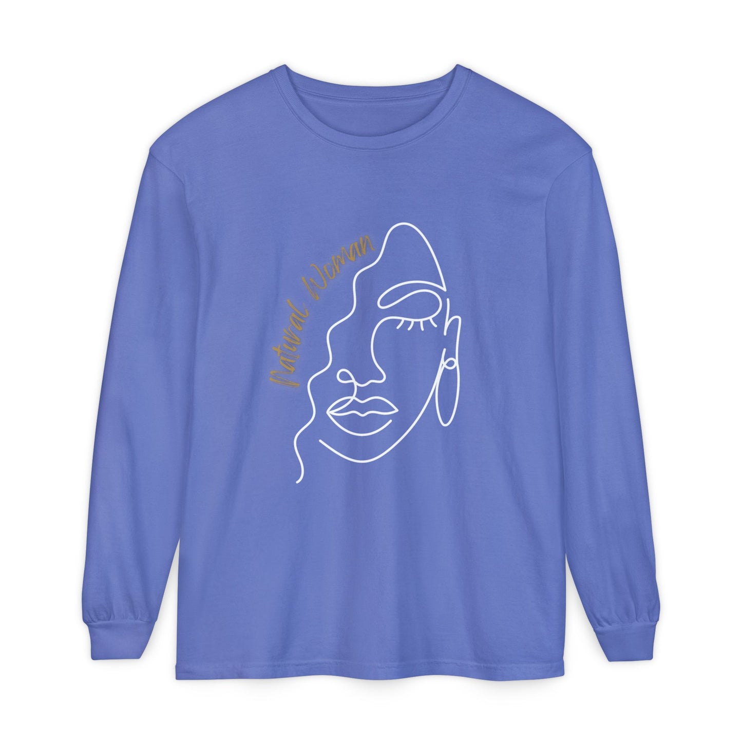 Natural Woman Half Face (WL) Long Sleeve T-Shirt