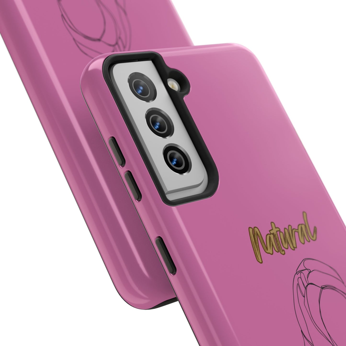Natural Woman Towel Wrapped (BL)Tough Phone Cases LIGHT PINK
