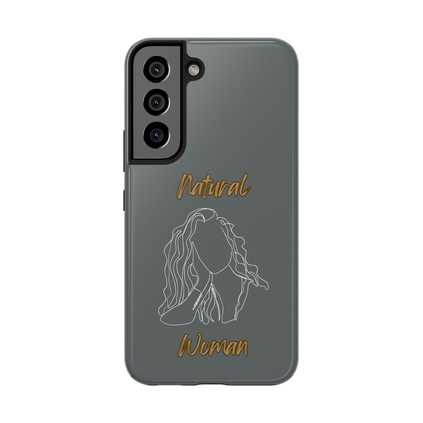 Natural Woman Relaxed (WL) Tough Phone Cases DARK GREY