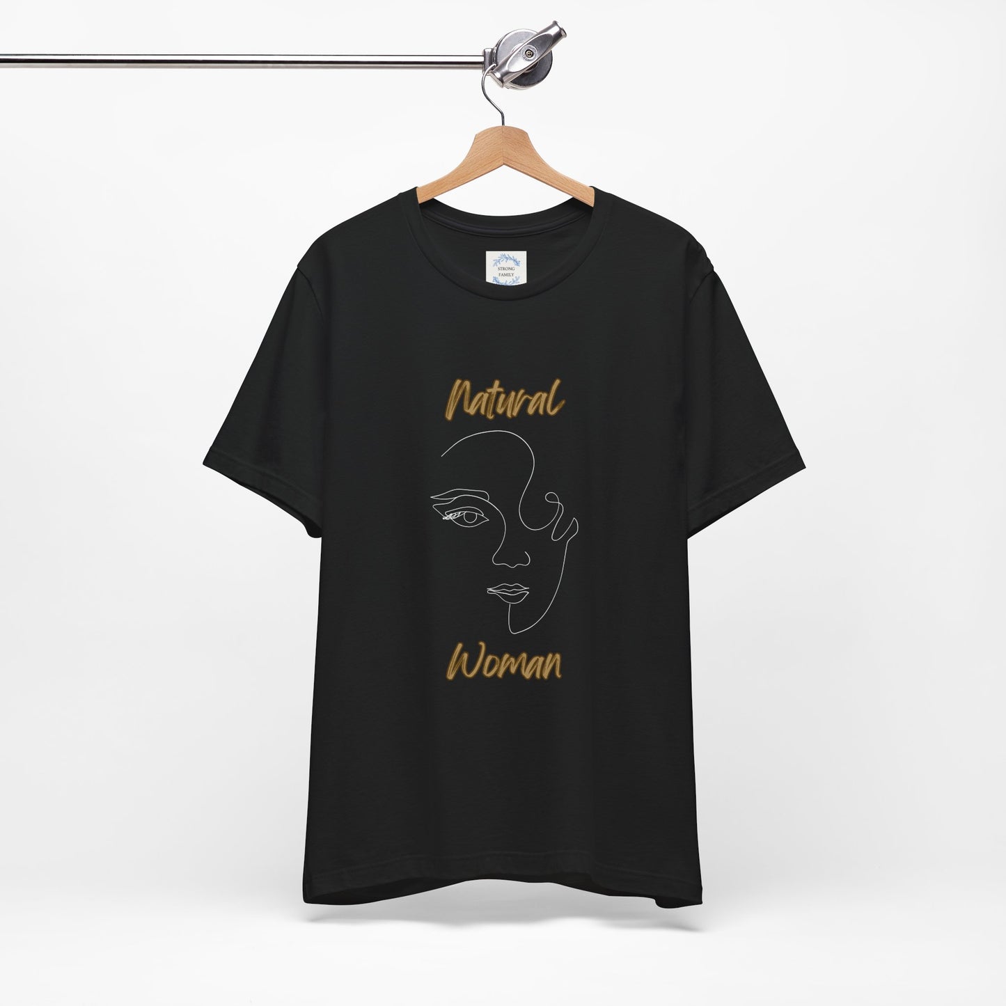 Natural Woman Looking  (WL) Short Sleeve T-Shirt