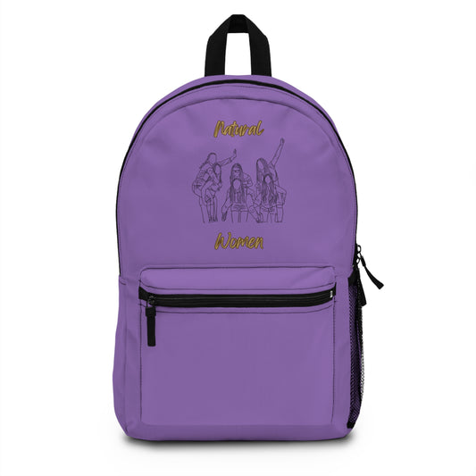 Natural Women Piggy Back (BL) Backpack LIGHT PURPLE