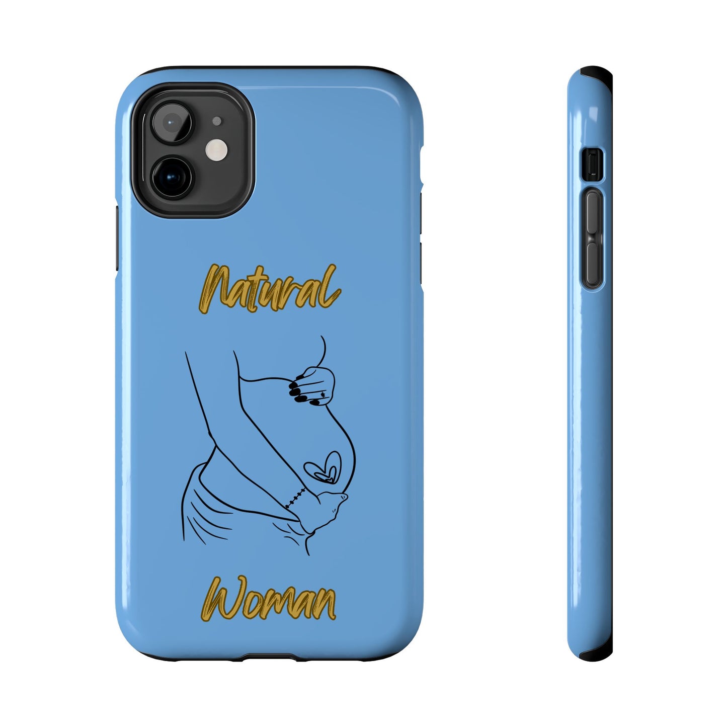 Natural Woman Loved In & Out (BL)Tough Phone Cases LIGHT BLUE
