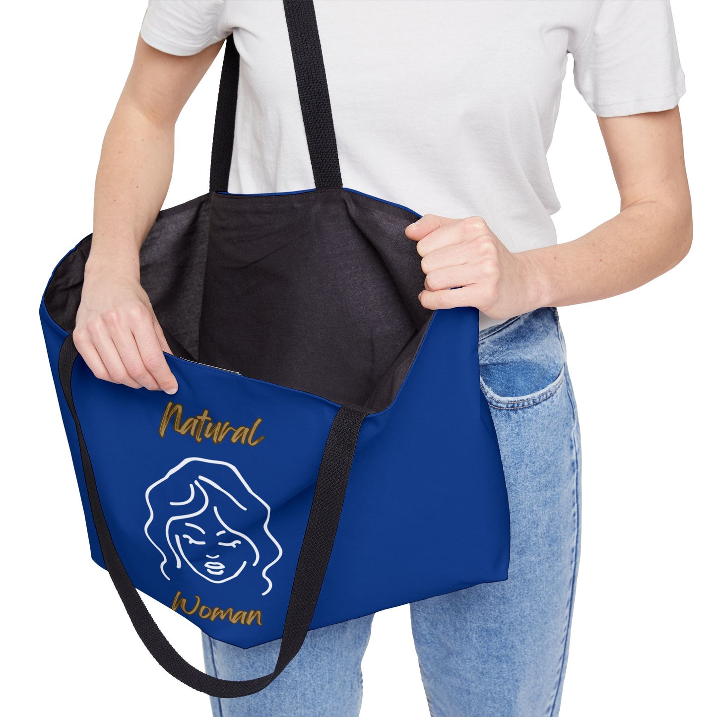 Natural Woman Modest (WL) Weekender Tote Bag DARK BLUE