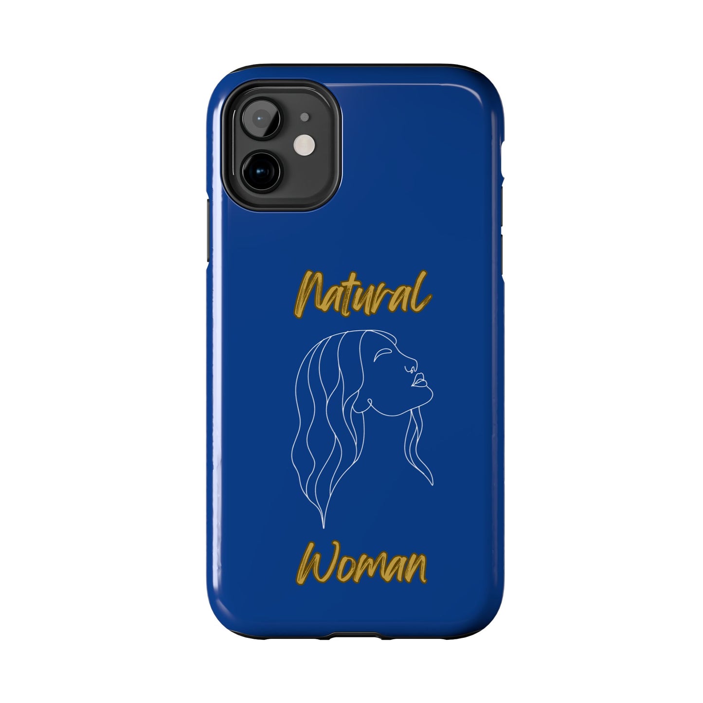 Natural Woman Breeze On Face (WL)Tough Phone Cases DARK BLUE