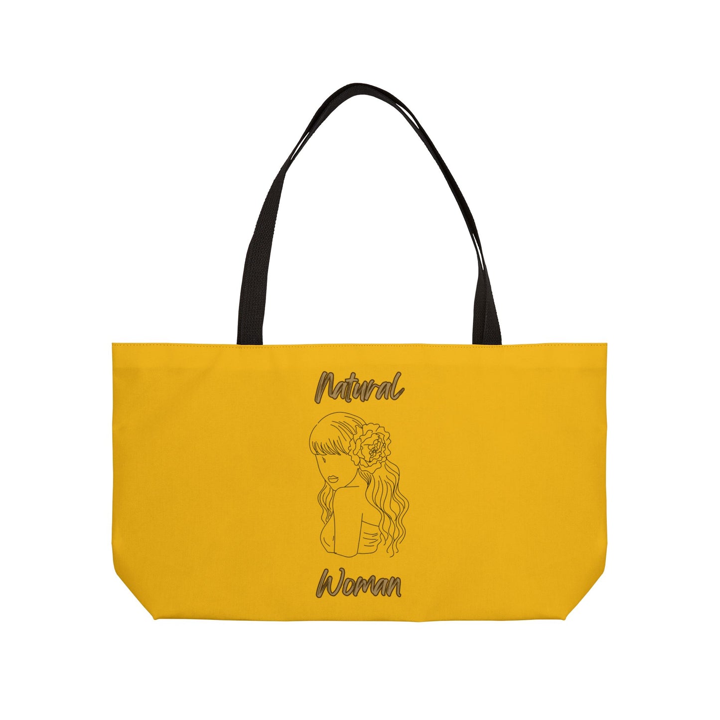 Natural Woman Newness (BL) Weekender Tote Bag YELLOW