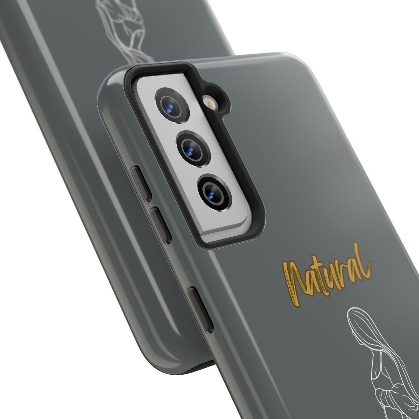 Natural Woman Expecting (WL)Tough Phone Cases DARK GREY