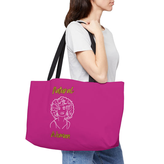 Natural Woman All About Me (WL) Weekender Tote Bag PINK