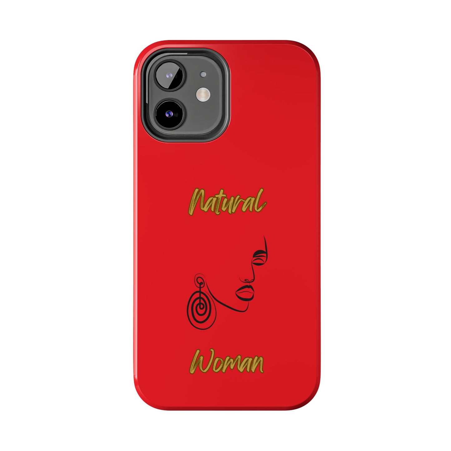 Natural Woman Music In My Soul (BL)Tough Phone Cases RED