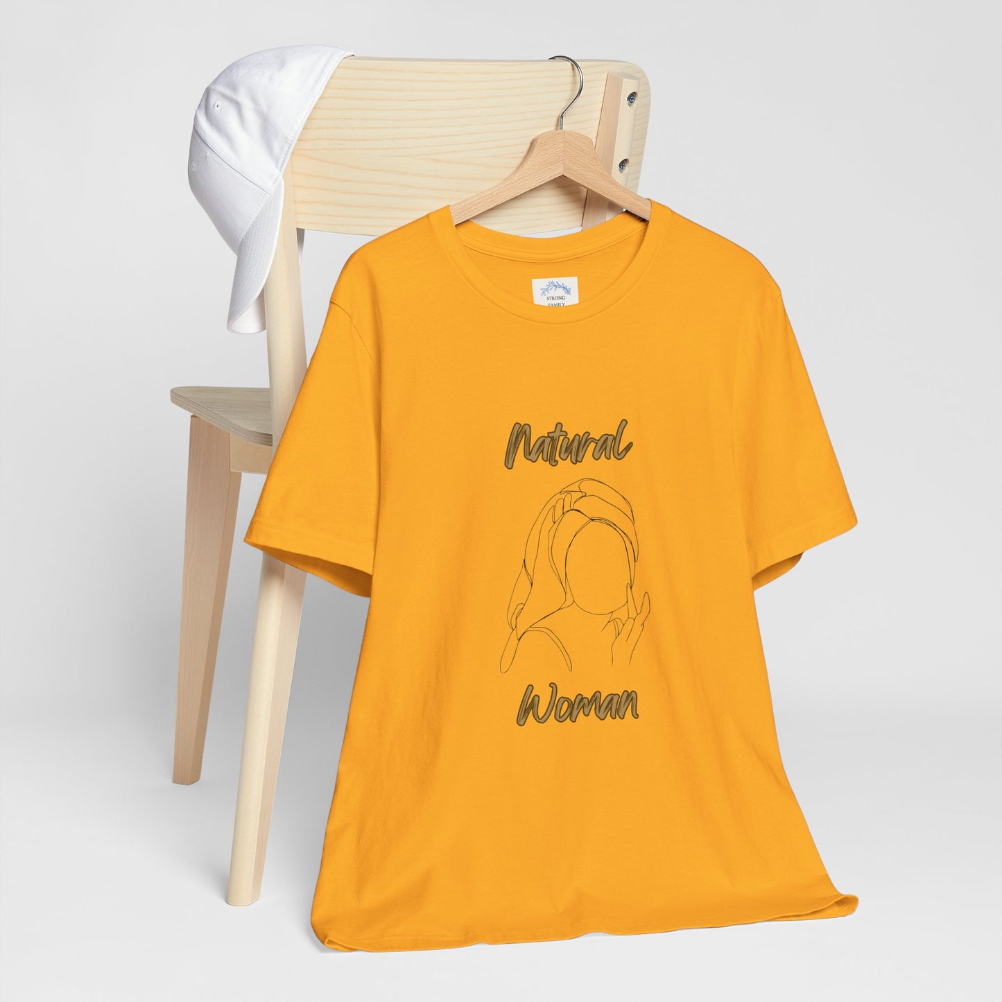 Natural Woman Towel Wrapped (BL) Short Sleeve T-Shirt
