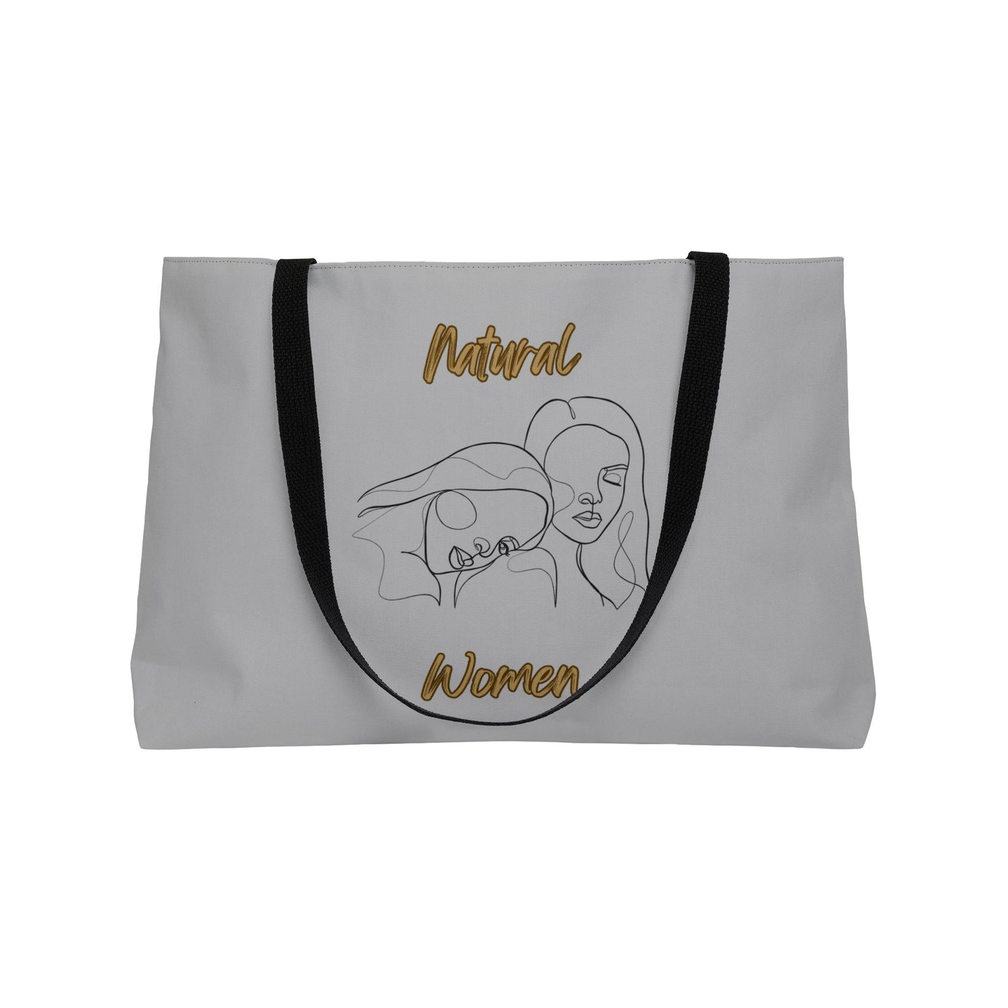 Natural Women Sisters (BL) Weekender Tote Bag LIGHT GREY
