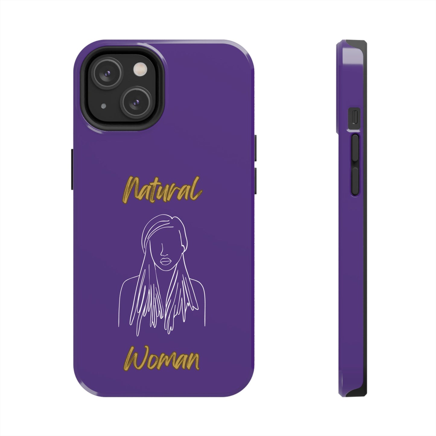 Natural Woman Content (WL)Tough Phone Cases PURPLE