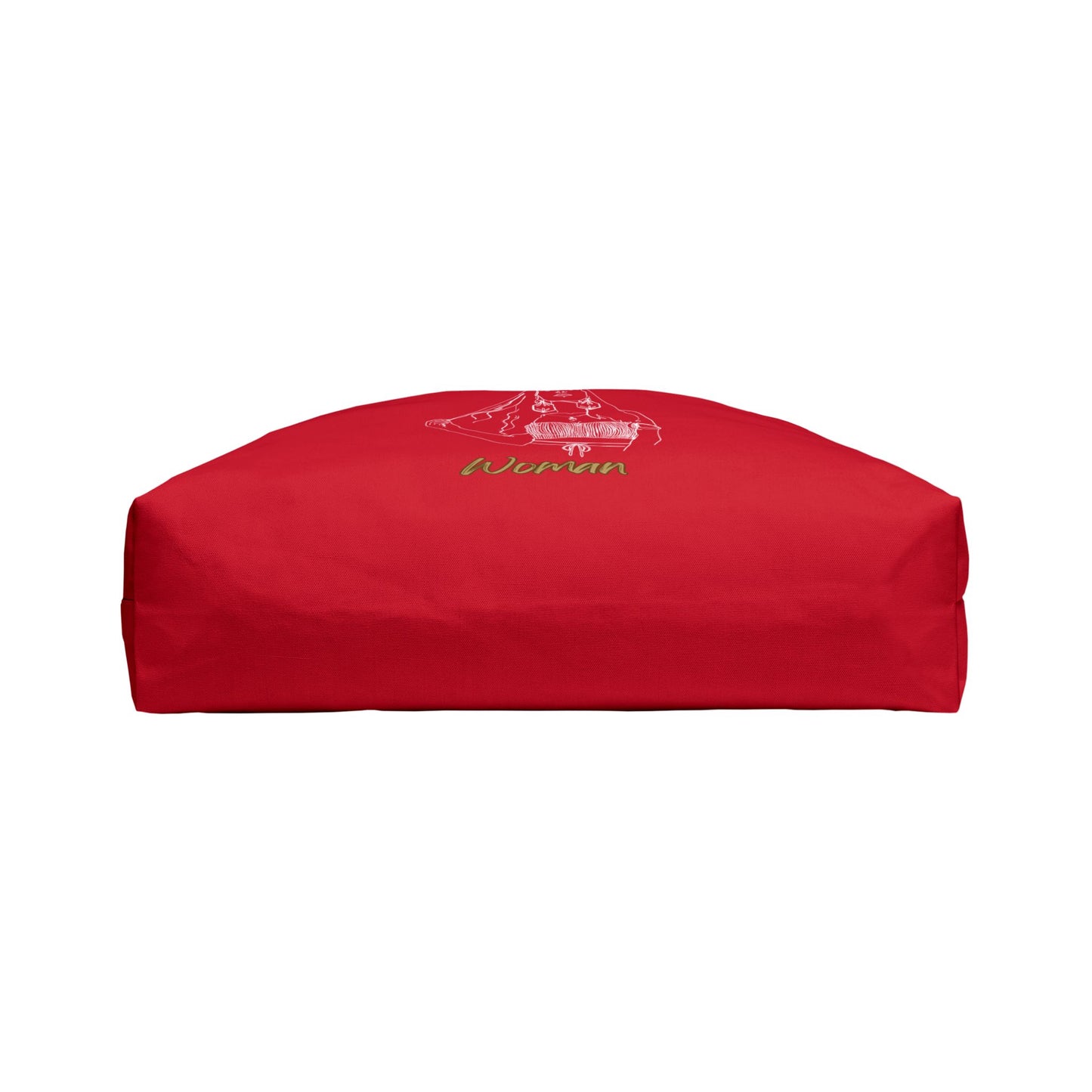 Natural Woman Thinking (WL) Weekender Tote Bag DARK RED
