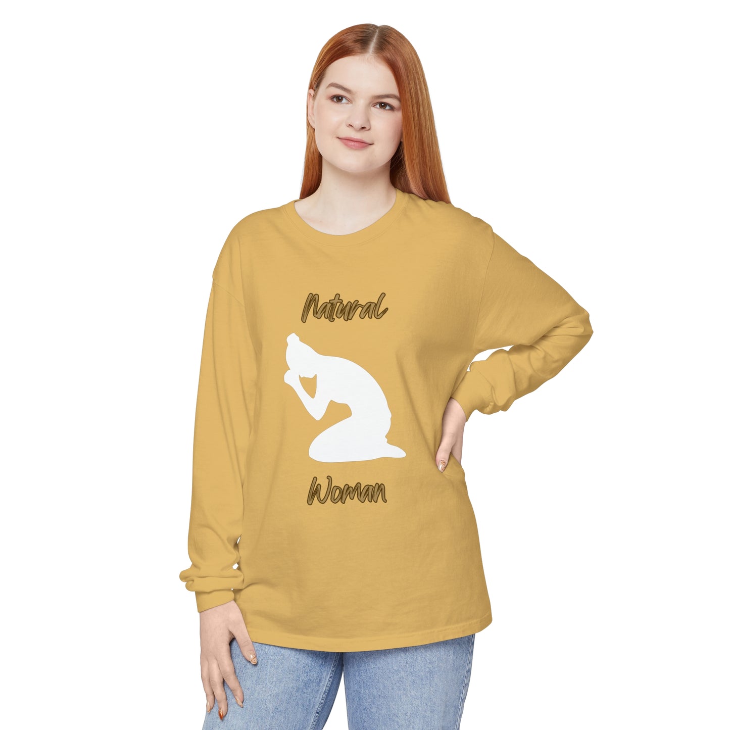 Natural Woman Pray (WL) Long Sleeve T-Shirt
