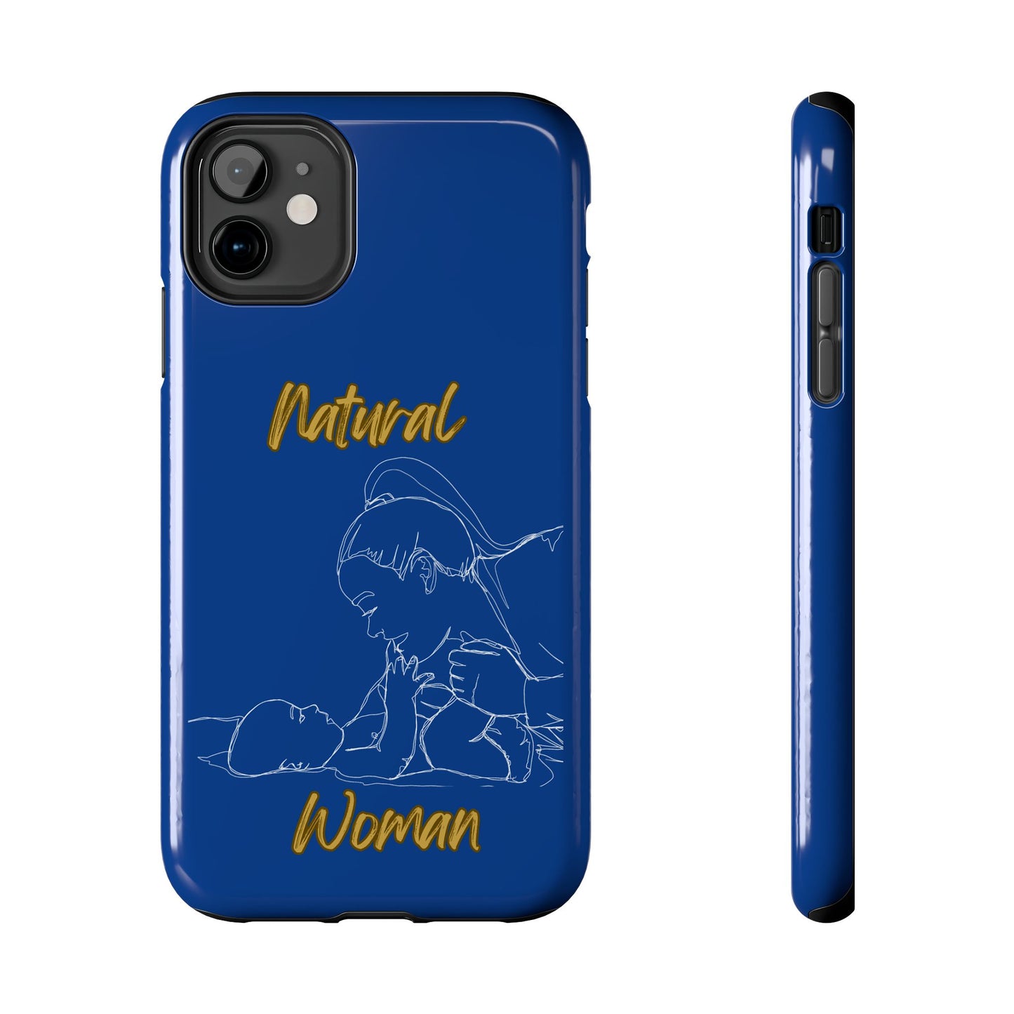 Natural Woman New Life (WL)Tough Phone Cases DARK BLUE