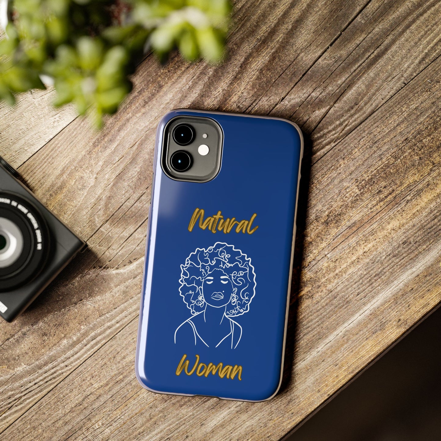 Natural Woman All About Me (WL)Tough Phone Cases DARK BLUE