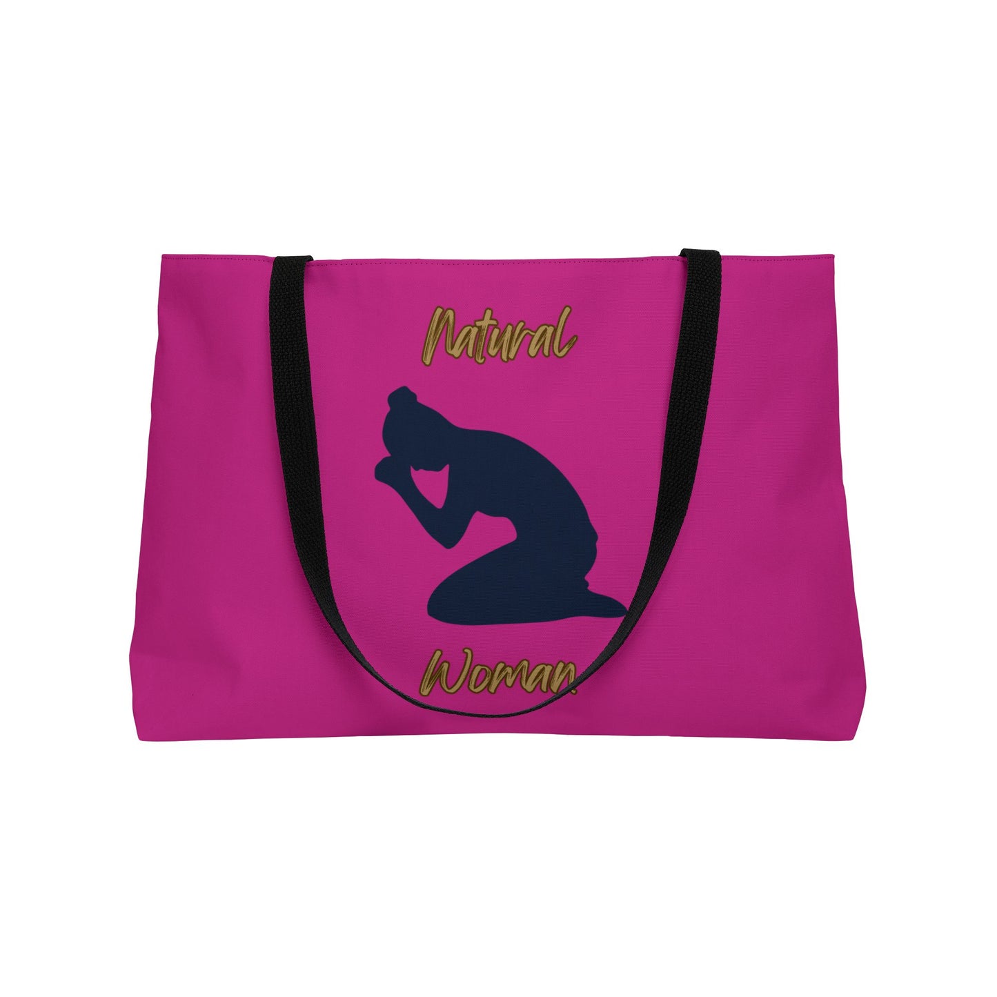 Natural Woman Pray (BL) Weekender Tote Bag PINK
