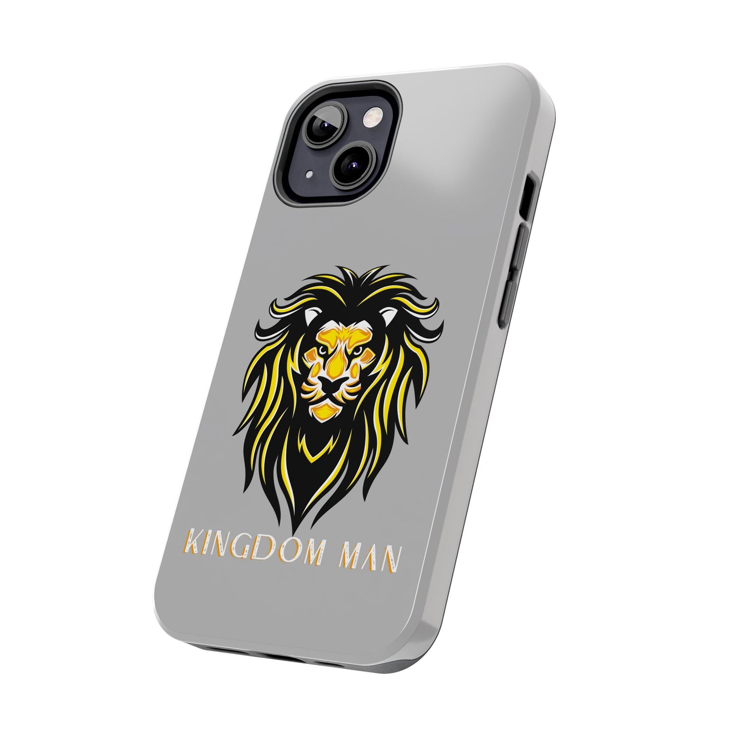 Kingdom Man (White-Gold Label) Tough Phone Case LIGHT GREY