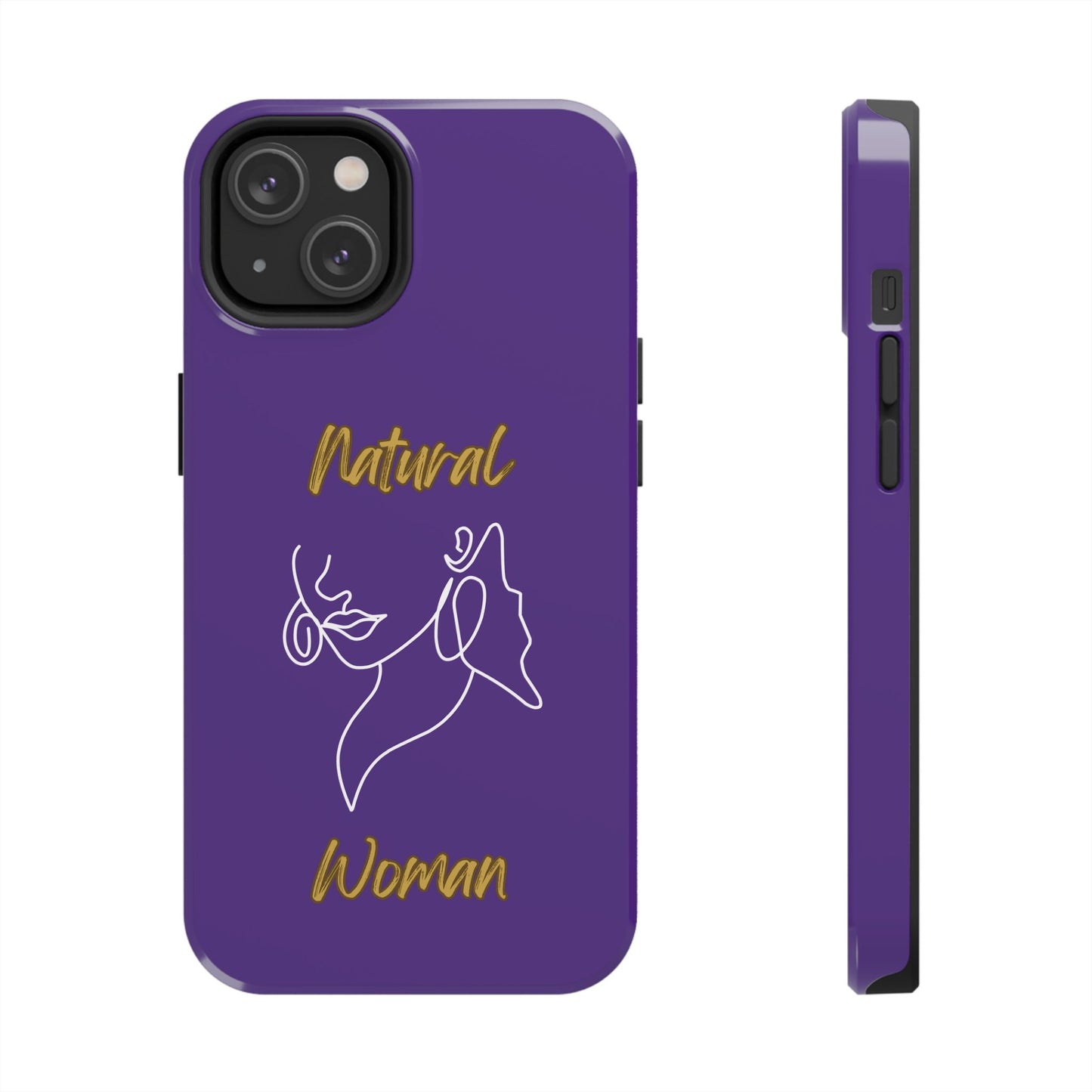 Natural Woman Lips (WL)Tough Phone Cases PURPLE