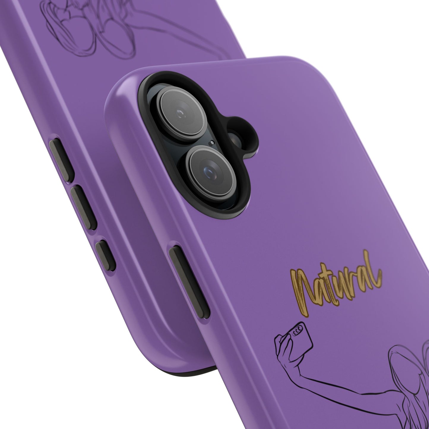 Natural Woman Friends Selfie (BL)Tough Phone Cases LIGHT PURPLE