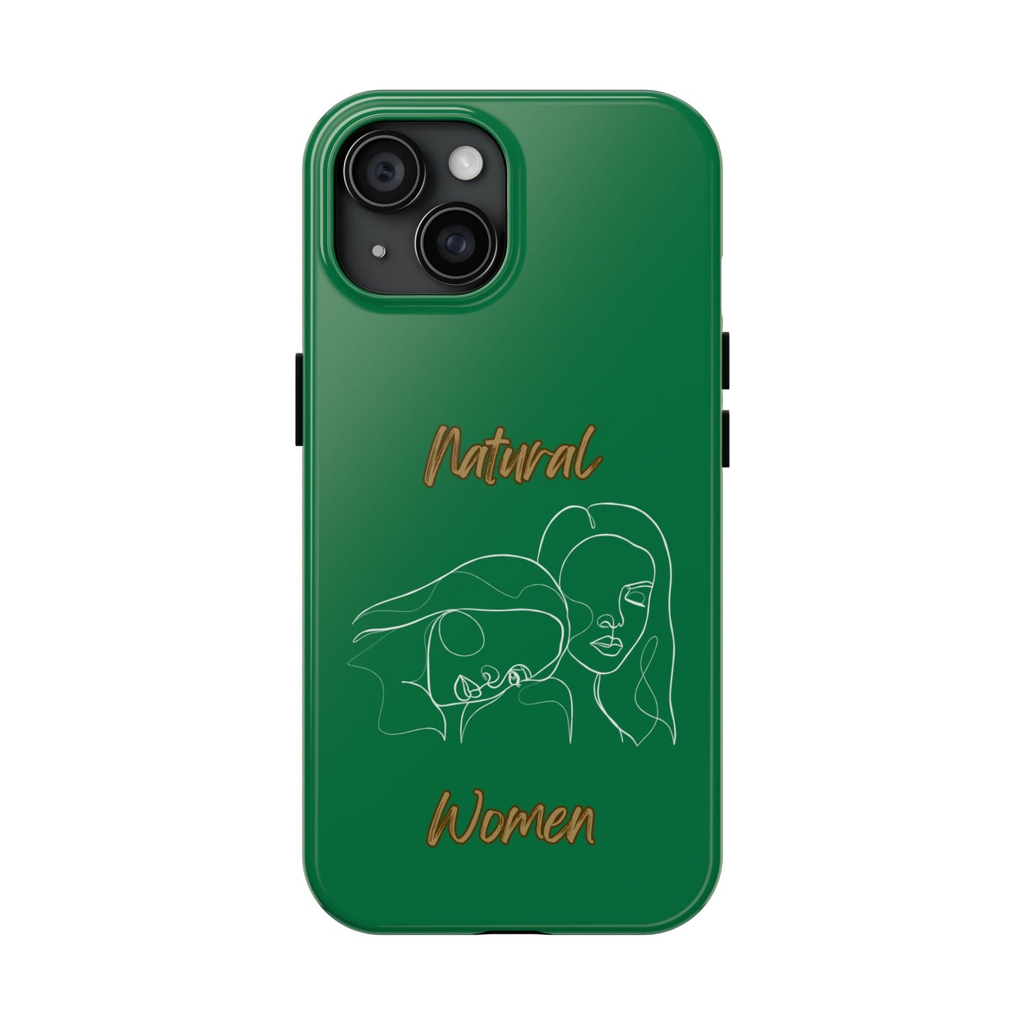 Natural Woman Sisters (WL)Tough Phone Cases DARK GREEN