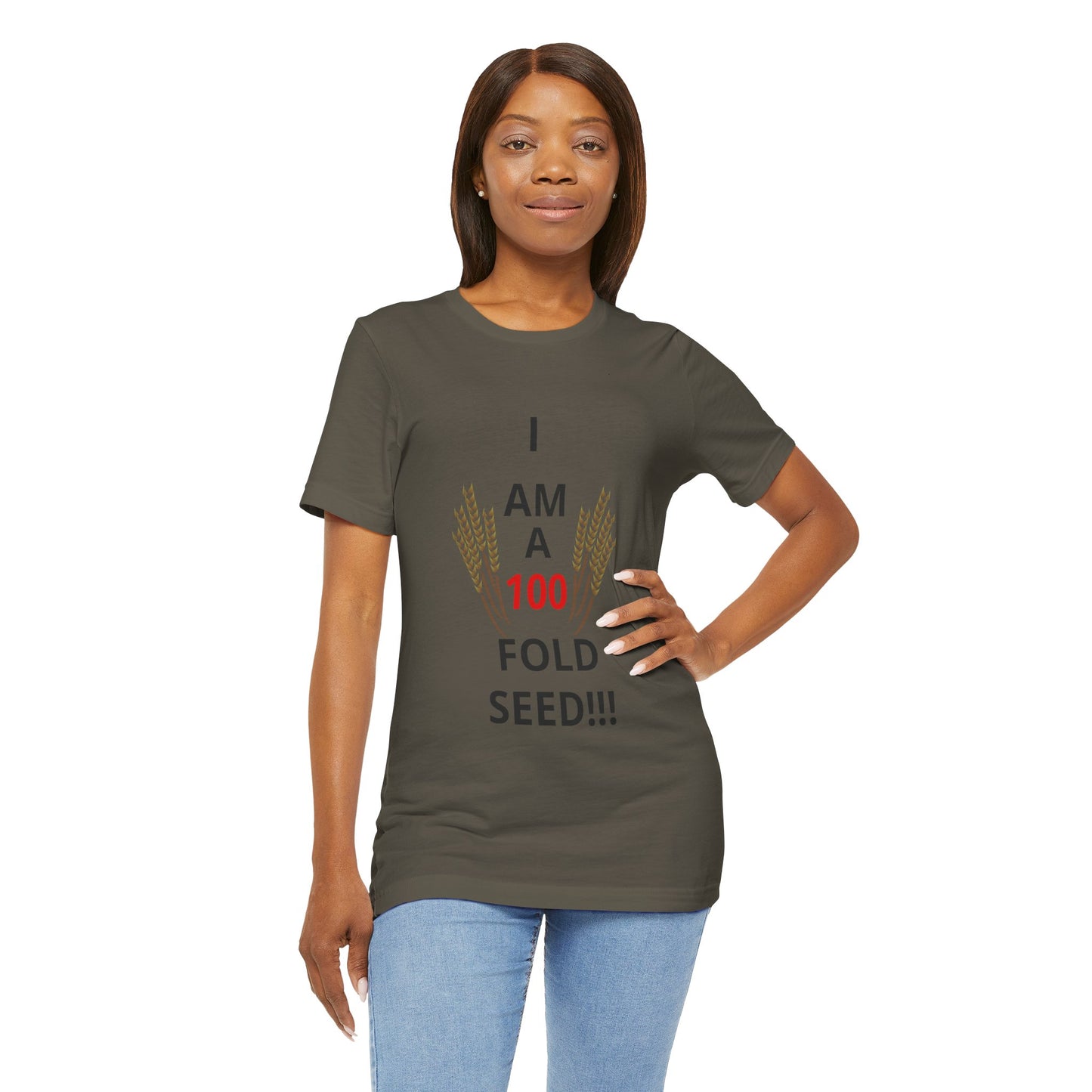100-FOLD SEED (BL) T-Shirt